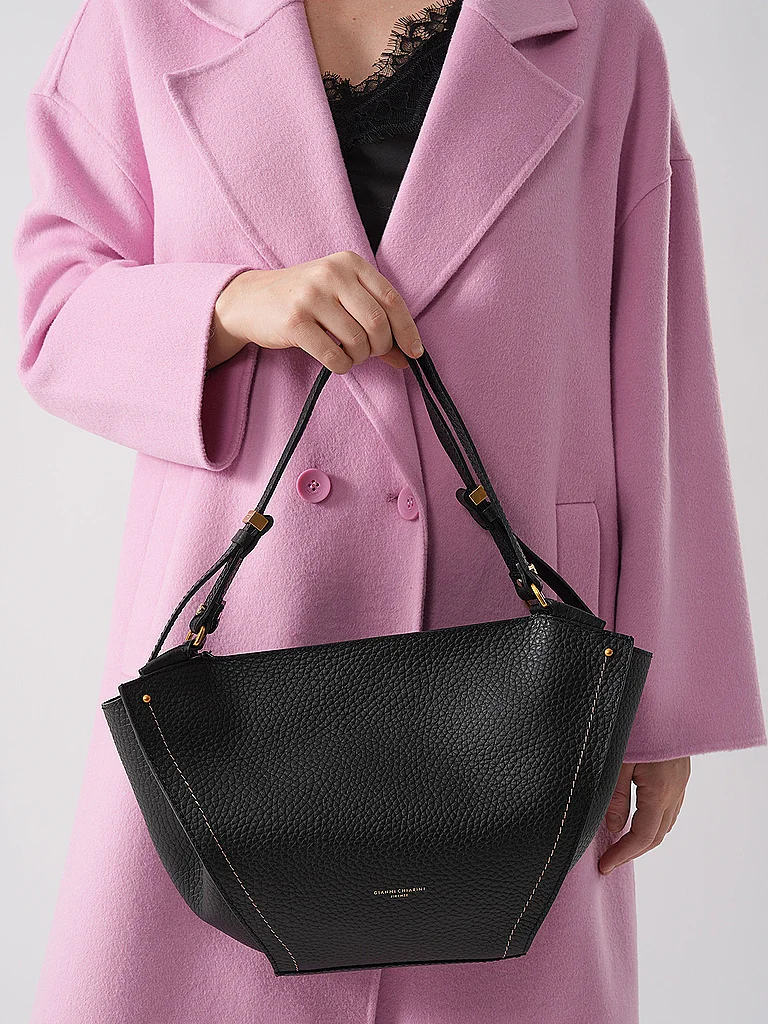 GIANNI CHIARINI Ledertasche - Henkeltasche BLOOM  schwarz damen 2